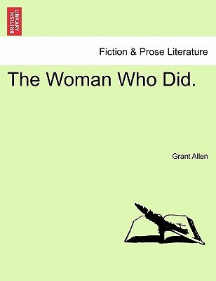 The Woman Who Did. by Allen, Grant