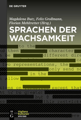 Sprachen Der Wachsamkeit by Butz, Magdalena