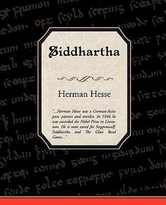 Siddhartha by Hesse, Herman