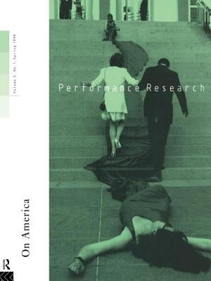Performance Research: On America by Allsopp, Ric