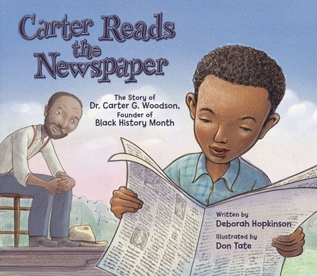 Carter Reads the Newspaper by Hopkinson, Deborah