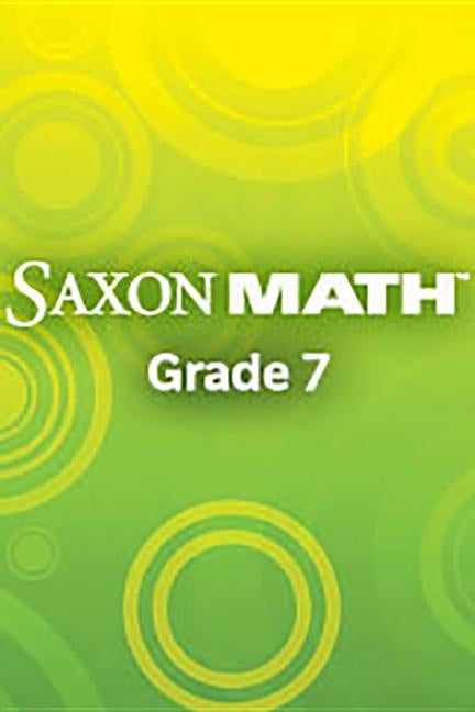 Saxon Math Course 2: Teacher Manual Volume 2 2007 by Various