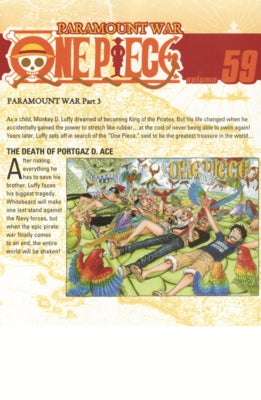 Death of Portgaz D.Ace. (One Piece, Vol. 59) by Oda, Eiichiro