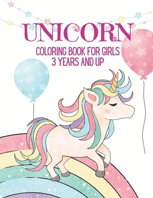 Unicorn: Coloring book for girls 3 years and up by Coloring, Violet Dot