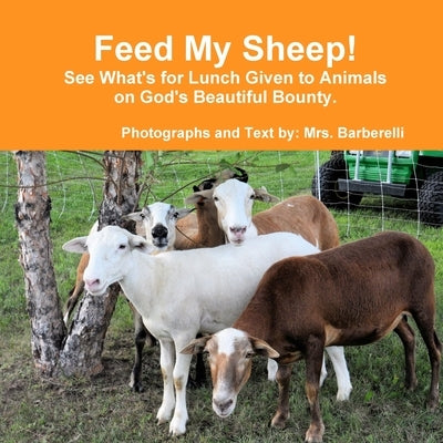 Feed My Sheep! See What's for Lunch Given to Animals on God's Beautiful Bounty by Barberelli