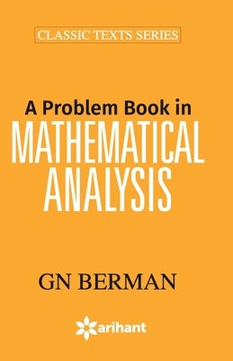4901102Mathematical Analysis by Unknown