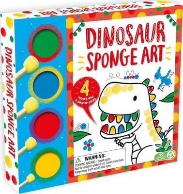 Dinosaur Sponge Art: With 4 Sponge Tools and 4 Jars of Paint by Igloobooks