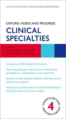 Oxford Assess and Progress: Clinical Specialties by Etheridge, Luci
