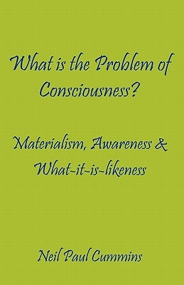 What is the Problem of Consciousness?: Materialism, Awareness & What-it-is-likeness by Cummins, Neil Paul