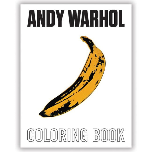 Andy Warhol Coloring Book by Mudpuppy