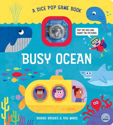Busy Ocean: A Dice Pop Game Book by Brooks, Bobbie