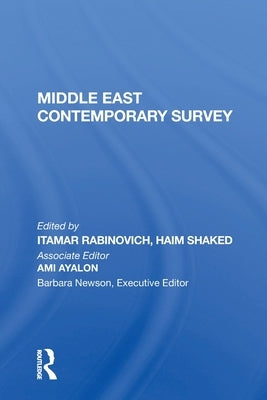 Middle East Contemporary Survey, Volume Xi, 1987 by Rabinovich, Itamar