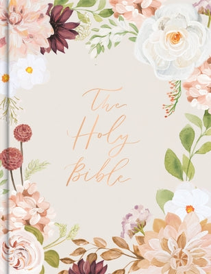 KJV Notetaking Bible, Large Print Hosanna Revival Edition, Blush Cloth-Over-Board by Holman Bible Publishers