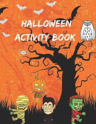 Halloween Activity Book: Maze activity book for adult with solution by Badia, Chui
