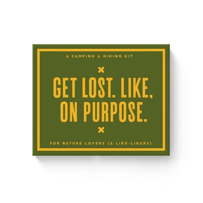 Get Lost Camping Survival Kit by Brass Monkey, Brass