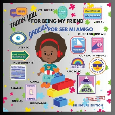 Thank You For Being My Friend (English and Spanish Edition) by Brown, Cheston