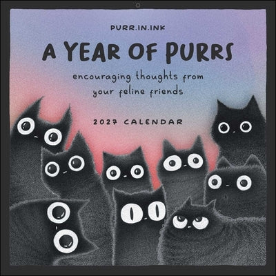 A Year of Purrs 2027 Wall Calendar by Coelho, Luis