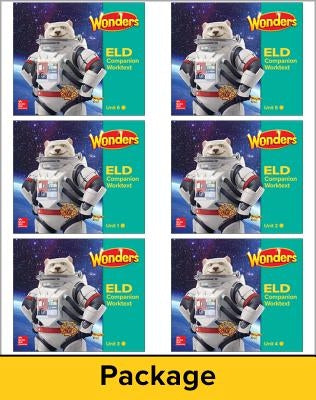 Wonders for English Learners, Gr 6 Beginner Companion Worktext Pkg by McGraw Hill