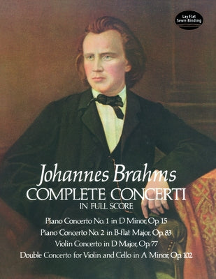 Complete Concerti in Full Score by Brahms, Johannes