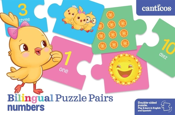 Bilingual Puzzle Pairs: Numbers by Jaramillo, Susie