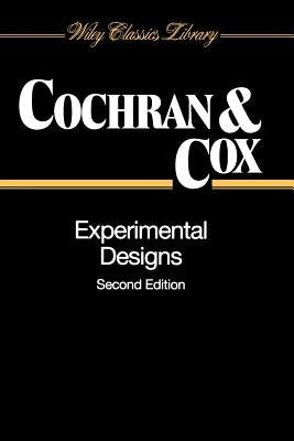 Experimental Designs by Cochran, William G.