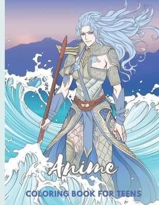 Anime Coloring Book for Teens: Anime Dreamscape A Relaxing Manga Coloring Book for Teens by Whitmill, Domonique