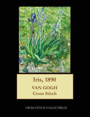 Iris, 1890: Van Gogh cross stitch pattern by George, Kathleen