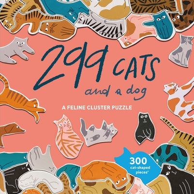 299 Cats (and a Dog) 300 Piece Puzzle: A Feline Cluster Puzzle by Maupetit, Léa