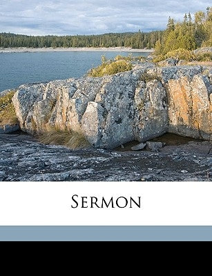 Sermon by Cheever, George Barrell