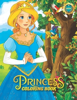 Princesses Coloring Book: For Smart Girls, 102 Pages Coloring Book for Empowering Girls by Heaven, Rose
