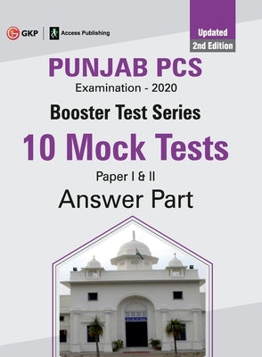 Booster Test Series Punjab PCs Paper I & II 10 Mock Tests (Questions, Answers & Explanations) by Gkp
