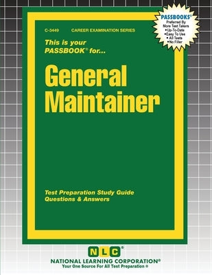 General Maintainer by Passbooks