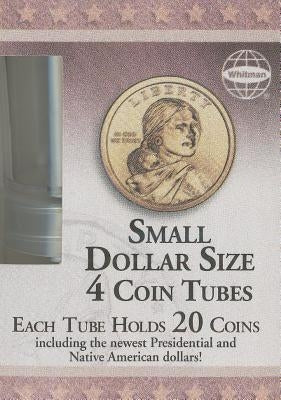 Small Dollar Size 4 Coin Tubes by Whitman Publishing