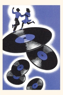 Vintage Journal Jitterbuggers and LPs, Purple by Found Image Press