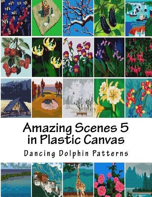 Amazing Scenes 5: in Plastic Canvas by Patterns, Dancing Dolphin