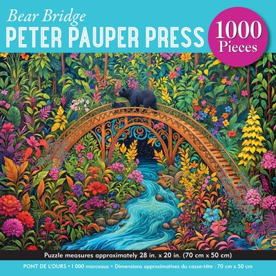 Bear Bridge 1000-Piece Jigsaw Puzzle (Gold Foil Highlights) by 