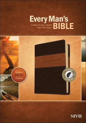 Every Man's Bible NIV, Deluxe Heritage Edition, Tutone by Arterburn, Stephen