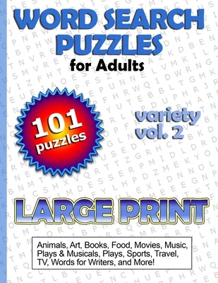 Large Print Word Search Puzzles for Adults by O'Gorman, Suzanne