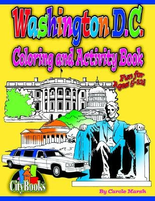 Washington DC Coloring & Activity Book by Marsh, Carole