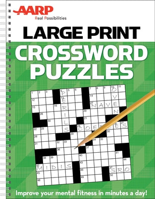 AARP Large Print Crossword Puzzles by Publications International Ltd