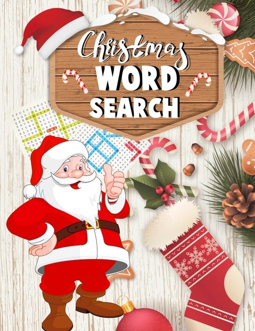 Christmas word search.: Easy Large Print word search Puzzle Book for Adults, Kids & Everyone for the 25 Days of Christmas. by Press House, Blue Moon
