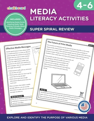 Media Literacy Activities Grades 4-6 by Turnbull, Demetra