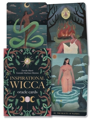 Inspirational Wicca Oracle Cards by Marrè, Davide