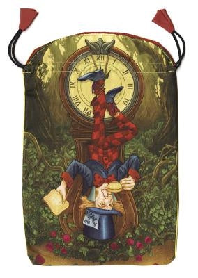 Wonderland Tarot Satin Bag by Moore, Barbara