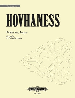 Psalm and Fugue Op. 40a by Hovhaness, Alan