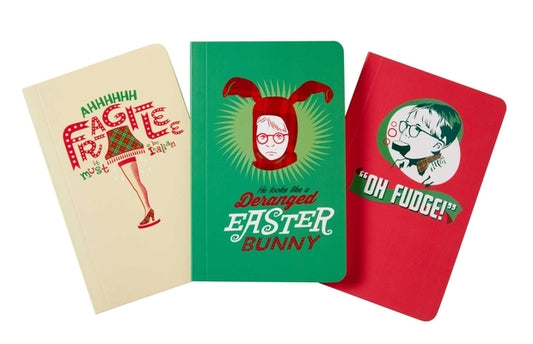 A Christmas Story Pocket Notebook Collection (Set of 3) by Insight Editions