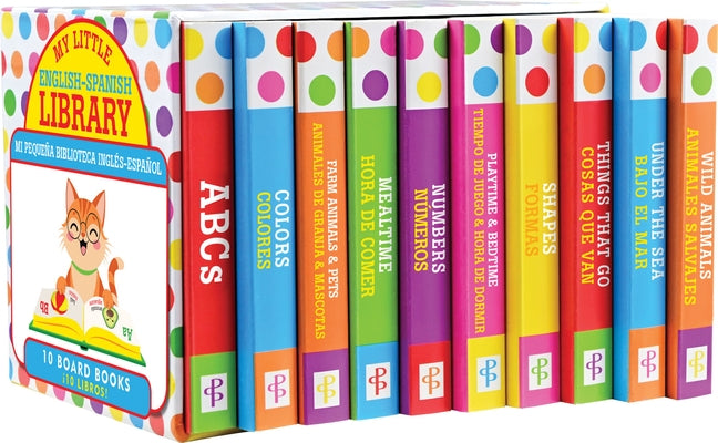 My Little Library of Bilingual Board Books - (Set of 10 English-Spanish Board Books) by 