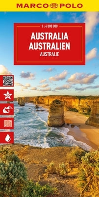 Australia Marco Polo Map by Polo, Marco
