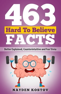 463 Hard to Believe Facts: Better Explained, Counterintuitive and Fun Trivia by Leitenberger, Andrea