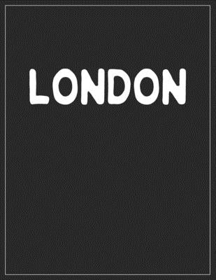 London: Black and white Decorative Book - Perfect for Coffee Tables, End Tables, Bookshelves, Interior Design & Home Staging A by Interior Styling, Contemporary